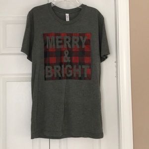 Festive holiday tee